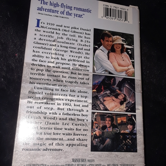 6/$15 Forever Young Warner Bros vhs  video Tape - Picture 4 of 4